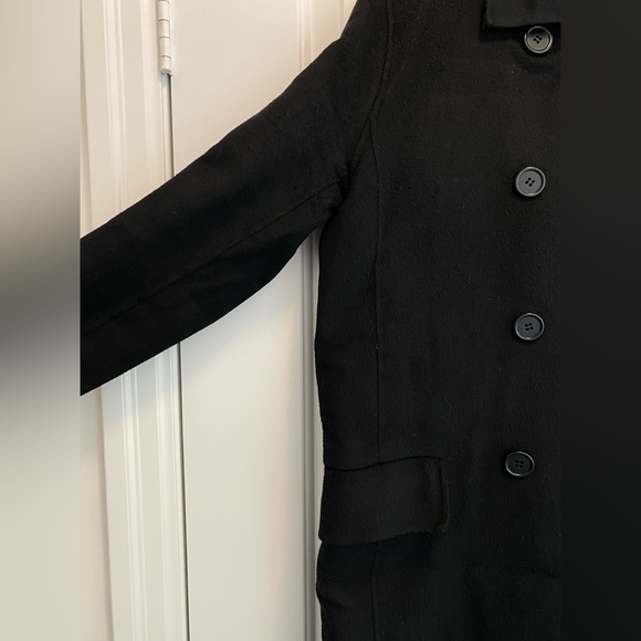 Wool Maje black coat - Picture 3 of 7